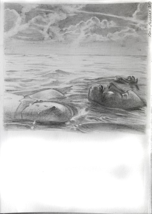 Drifting, pencil 2012